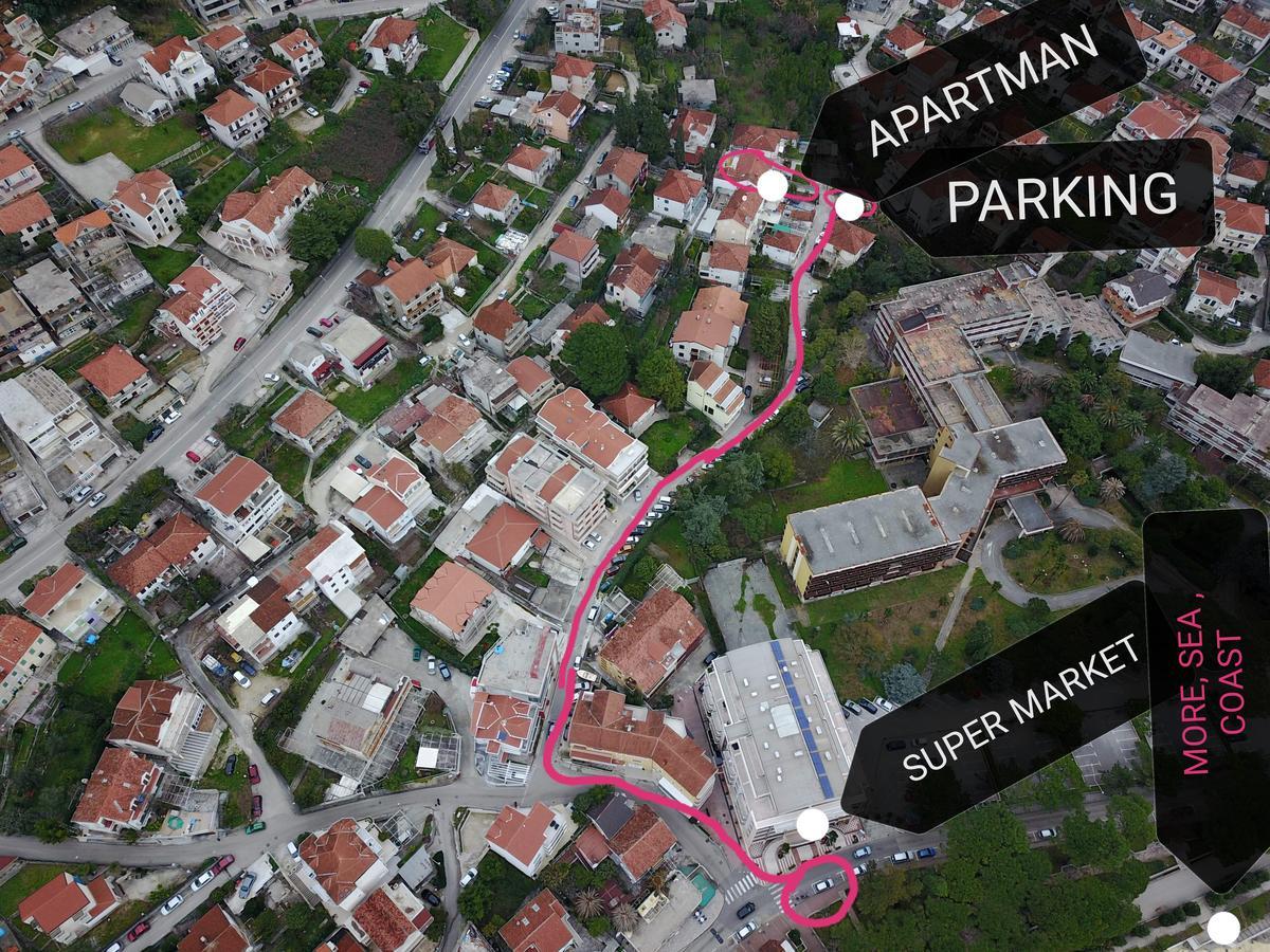 Ferienwohnung Donna Dervis Herceg Novi Exterior foto